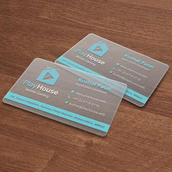 Transparent-Visiting-Cards